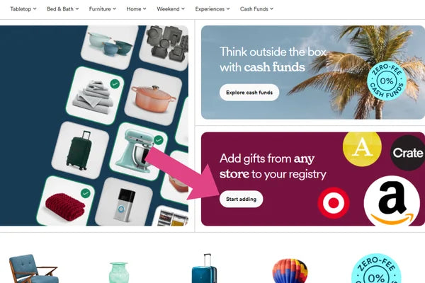 Select "Add From Any Store"